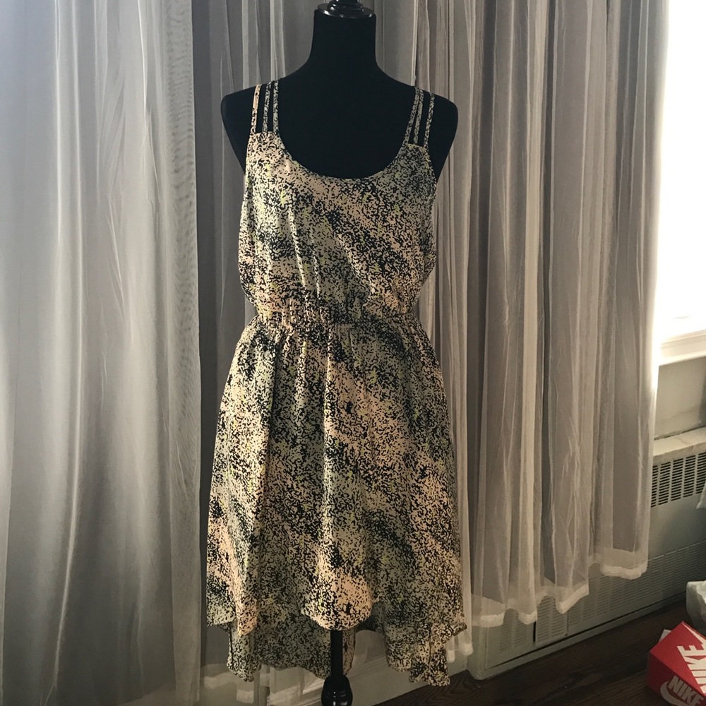 BCBGeneration Multicolor High-low dress