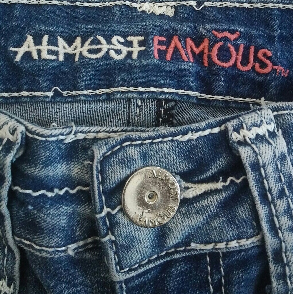Jeans that have never been worn