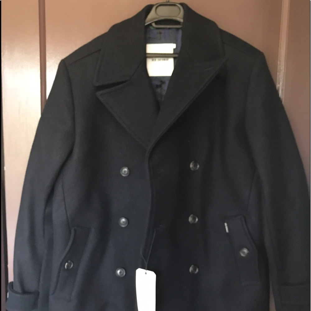Ben Sherman navy blue Peacoat w/tags size M