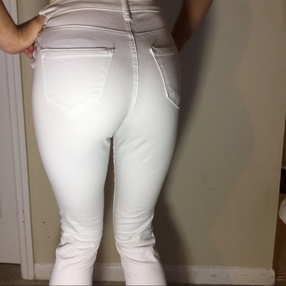White Skinny Jeans - Picture 1 of 5