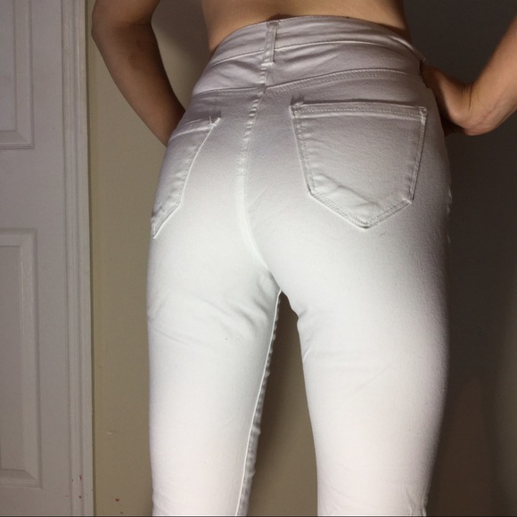 White Skinny Jeans - Picture 2 of 5