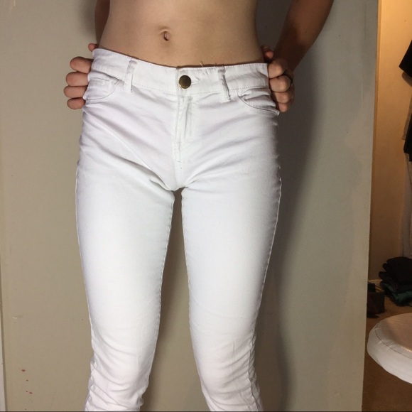 White Skinny Jeans - Picture 3 of 5
