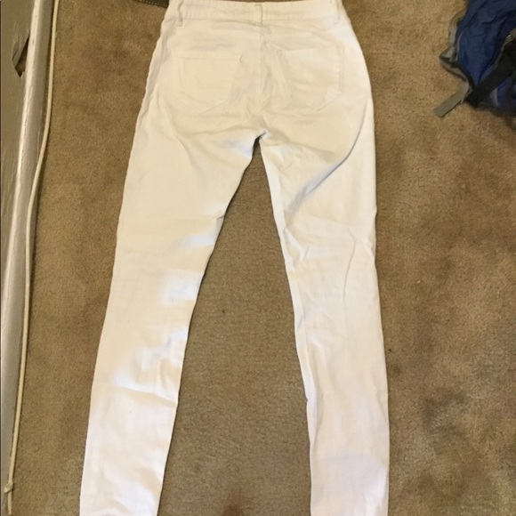 White Skinny Jeans - Picture 5 of 5