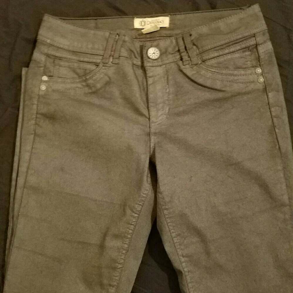 Democracy grey shimmering jeans 10