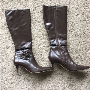 Faconnable  leather boots
