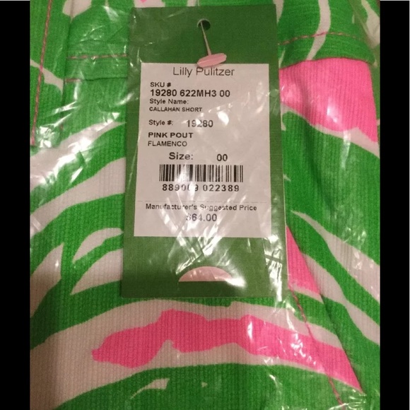 NWT Lilly Pulitzer Callahan Short 00 - Picture 2 of 3