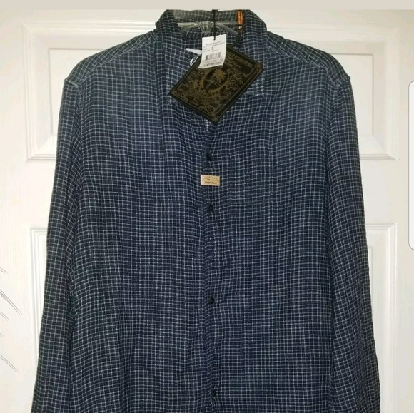 Flying horse indigo  Brand new Medium long sleeve - Picture 1 of 3