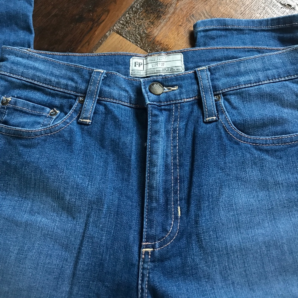 Free People High Waist Ankle Skinny Jean