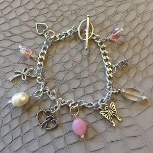 Love charm bracelet