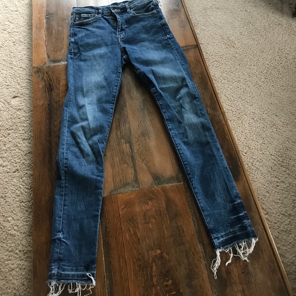 H&M High Waist Skinny Shaping Denim-size 29