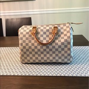 LV Damier Azur speedy 30