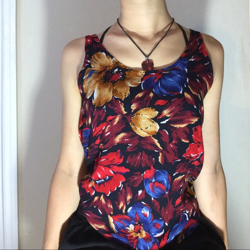 Floral Tank Top