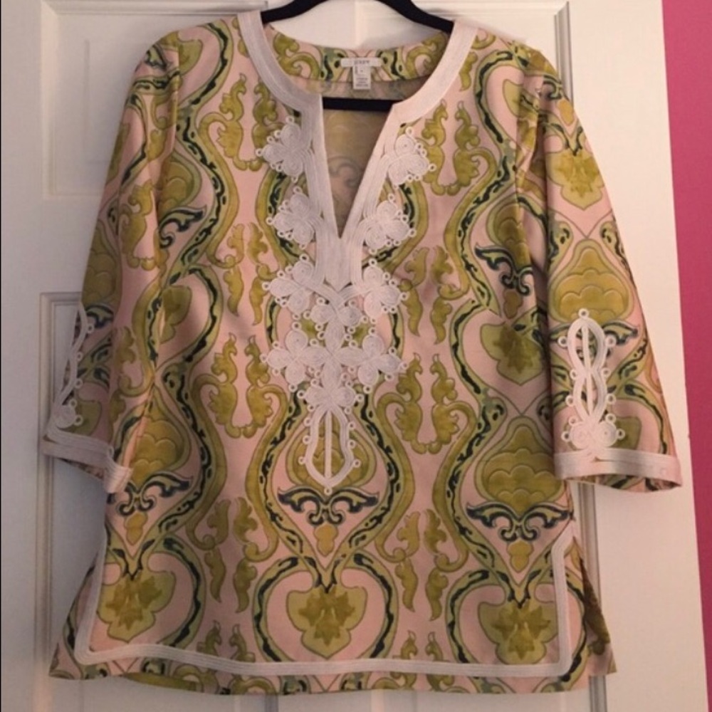 J Crew Silk Tunic
