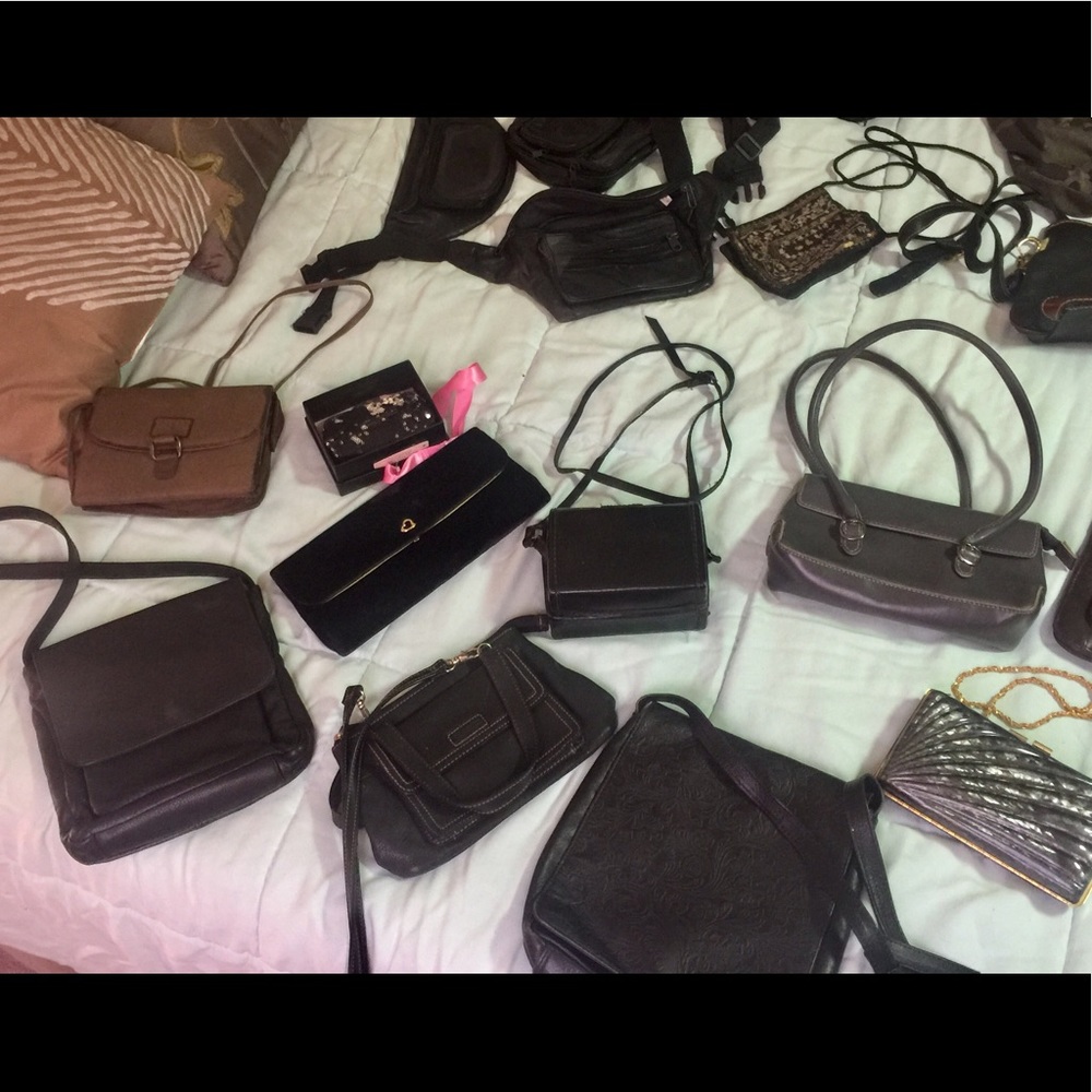 Leather handbags 👜 👛💼