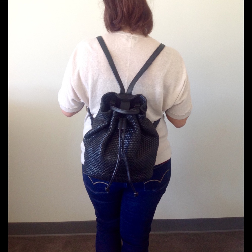 Cole Haan Weave Backpack 😍✨🎒 - Picture 2 of 7