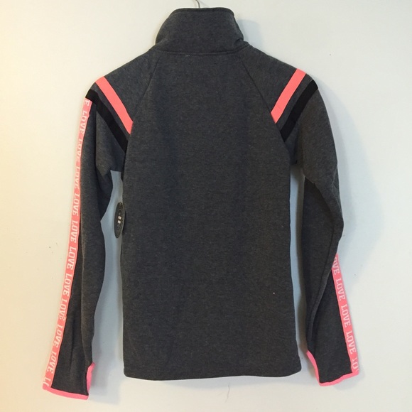 Love Half Zip Collared Sweatshirt - Picture 2 of 7