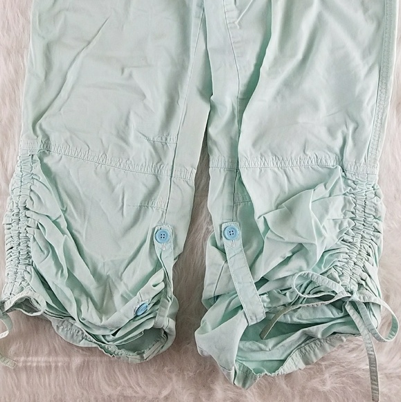 Aeropostale Vintage Look Drawstring Capri Pants - Picture 3 of 8