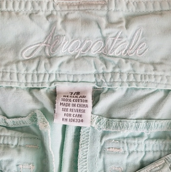 Aeropostale Vintage Look Drawstring Capri Pants - Picture 5 of 8