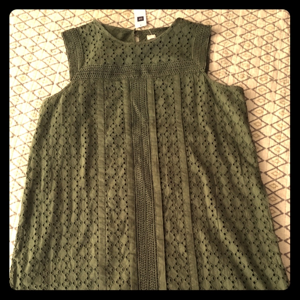 NWT green Gap dress