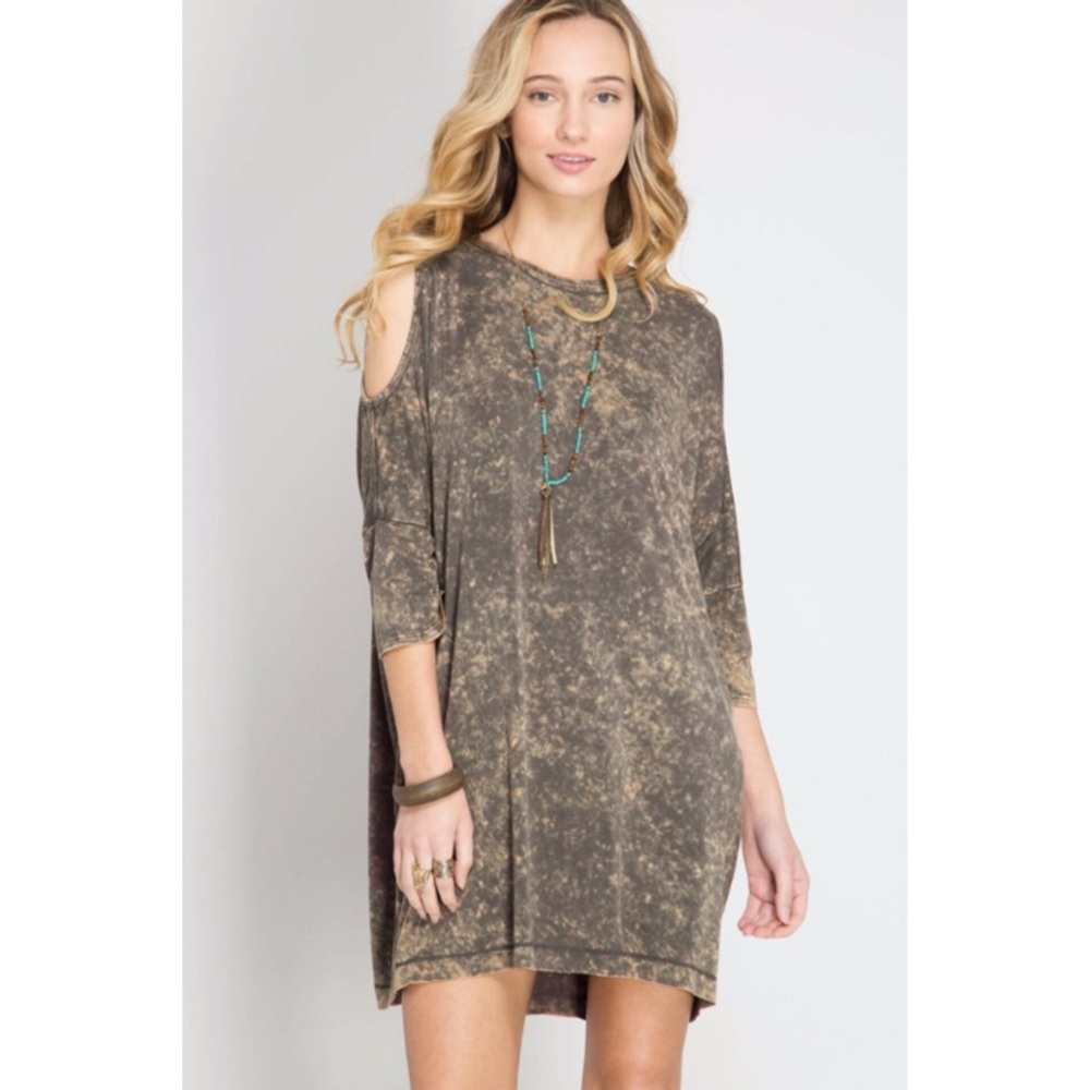Cold Shoulder Tunic
