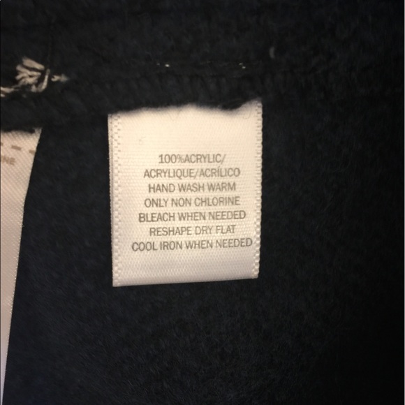 Ann Taylor LOFT Colorblock fringe poncho - Picture 6 of 6