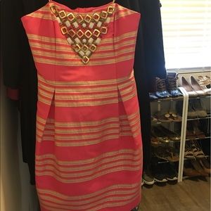 Lilly Pulitzer strapless dress