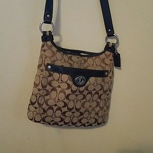 Coach cross body bag
