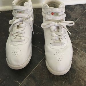 White Reebok Classics