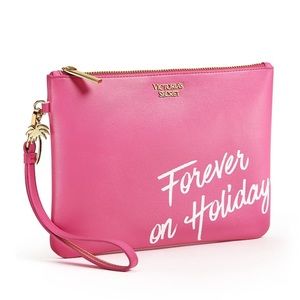 NWT VIctorias Secret Palm Tree Clutch