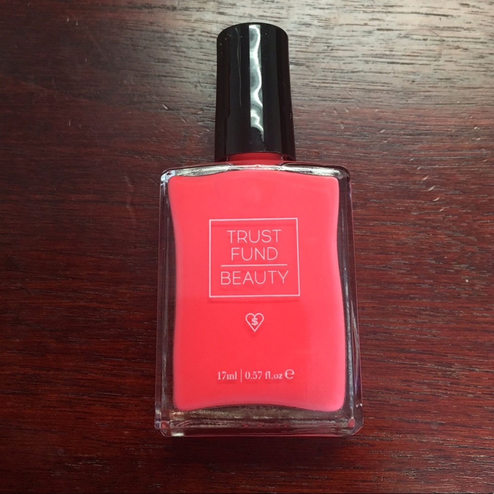🆕 Trust Fund Beaty Nail polish Neon Orange