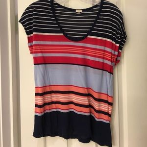 J Crew cap sleeve tshirt. Nice!