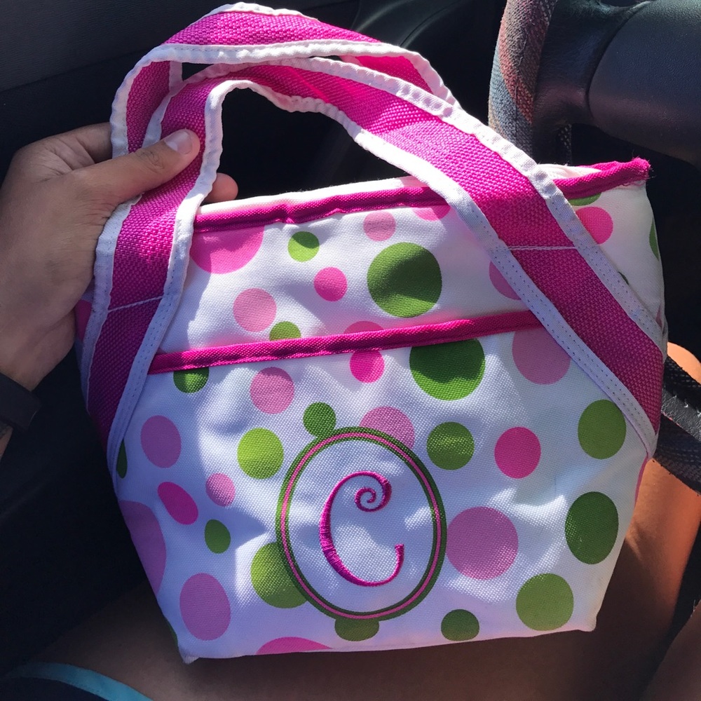 Monogrammed lunch box
