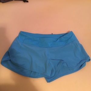 Lululemon Speed Shorts Size 10