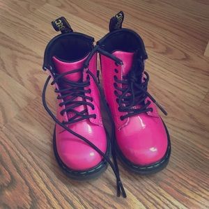 Toddler Size 6 Hot Pink Dr. Marten's