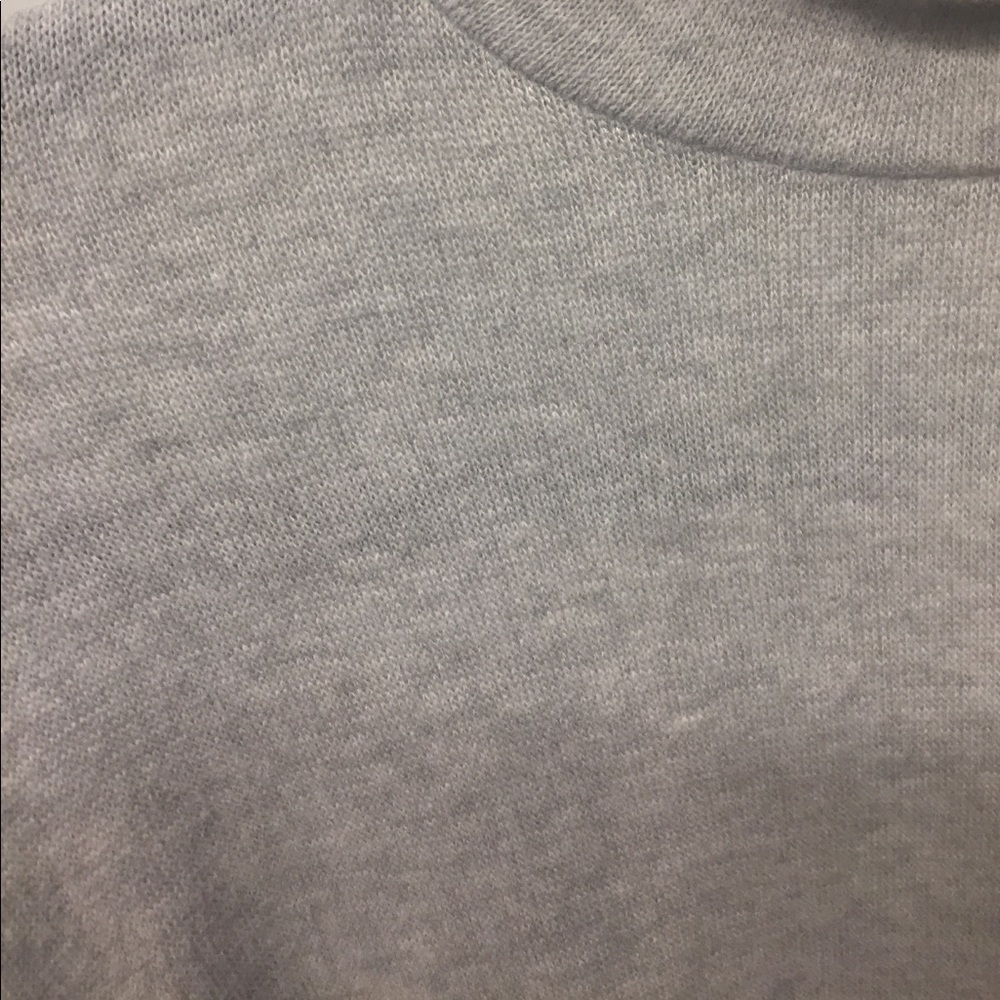 Grey mock neck sweater - Picture 4 of 7