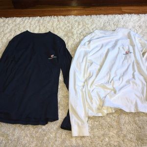 2 vineyard vines shirts