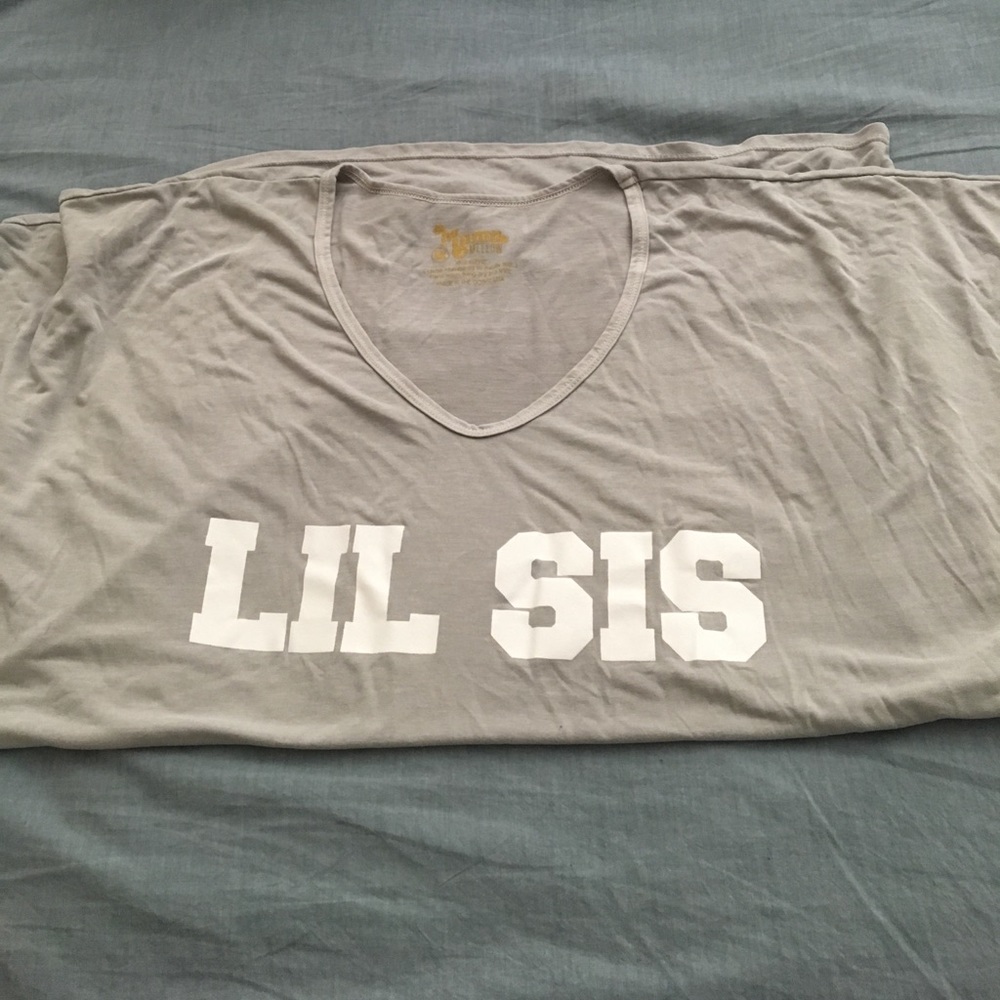 Show me your mumu "little sis" comfy shirt