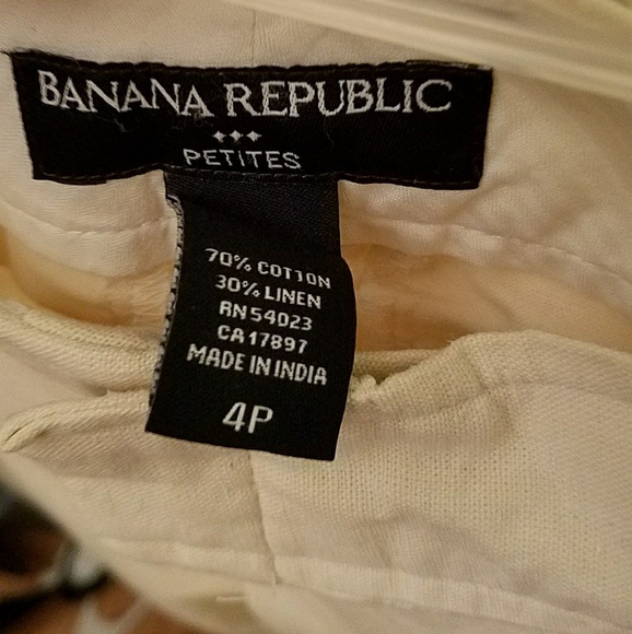 Banana Republic Linen Blend Pants - Picture 3 of 8