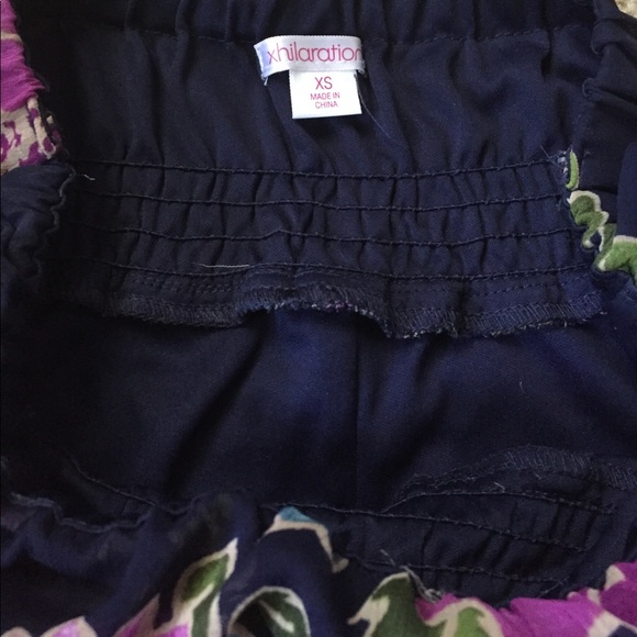 Floral strapless Maxi Dress- Size XS - Picture 3 of 4