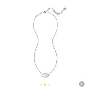 Kendra Scott Elisa silver pendant necklace