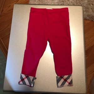 children's burberry pants