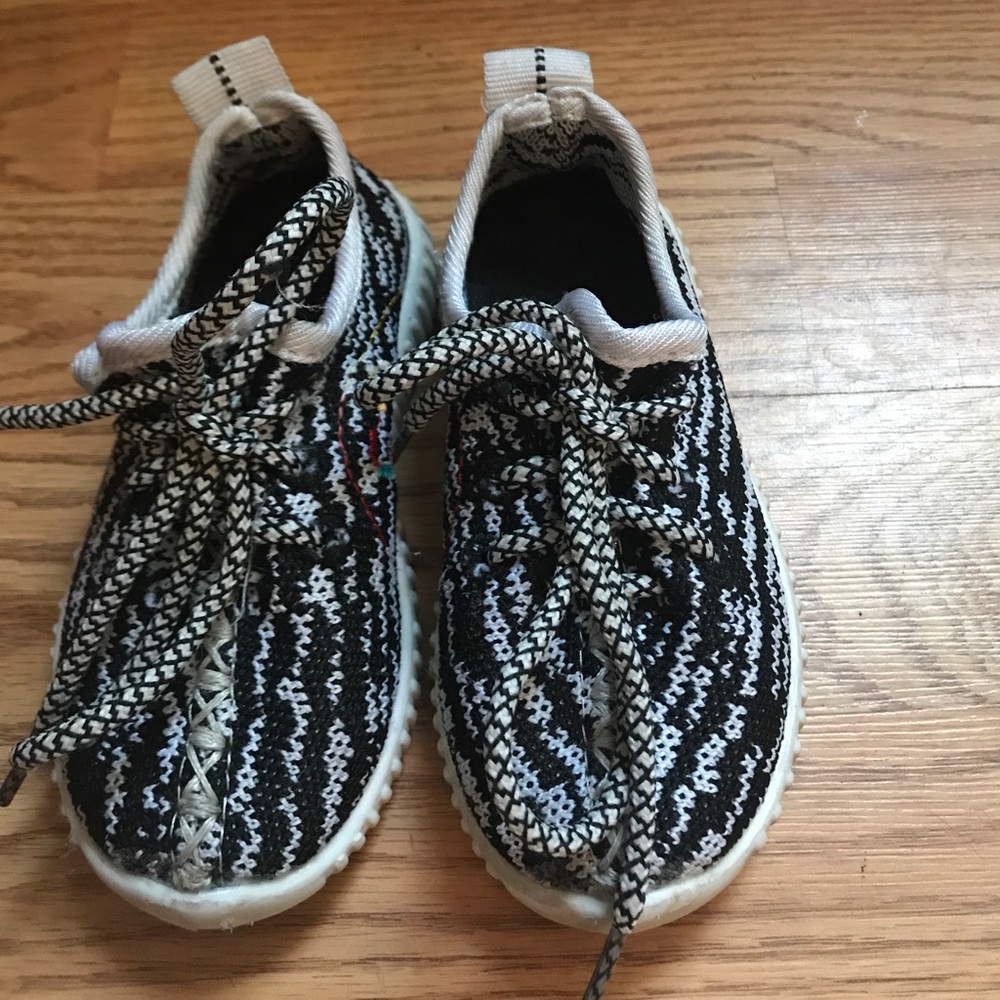 Toddler Yeezy Boost STYLE sneaker.