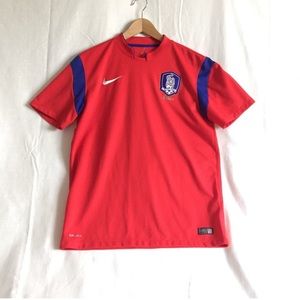 Mens Nike drifit Korea soccer jersey futbol medium