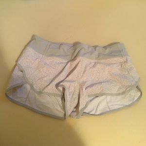 Lululemon Speed Shorts Size 10