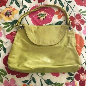 Cities color leather purse