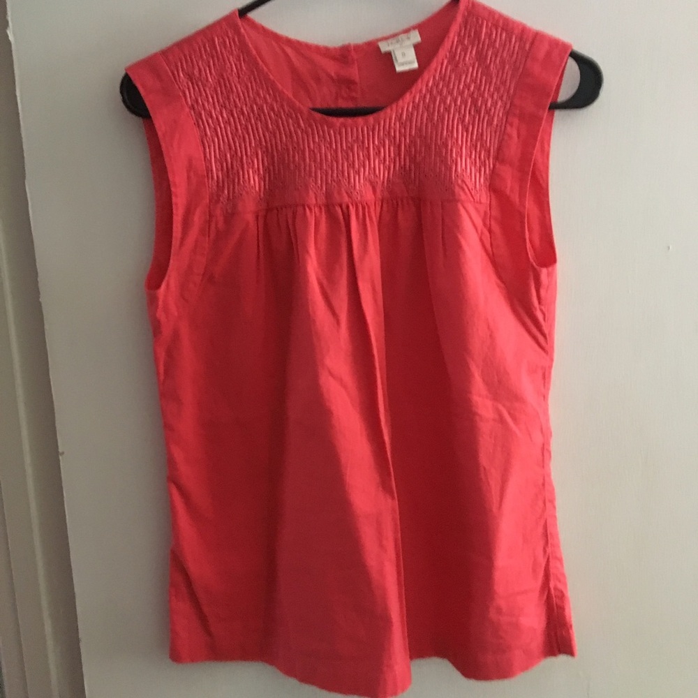 J. Crew Coral Blouse Size 0