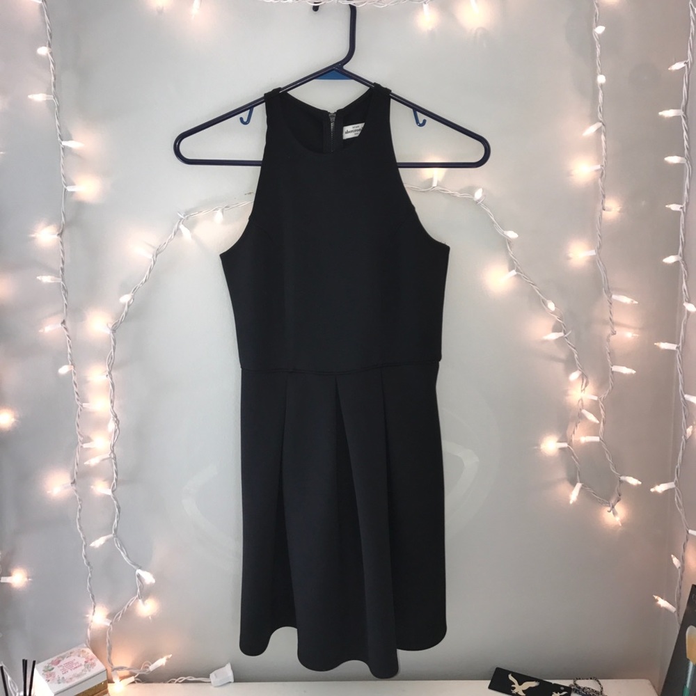 Plain black Abercrombie kids dress
