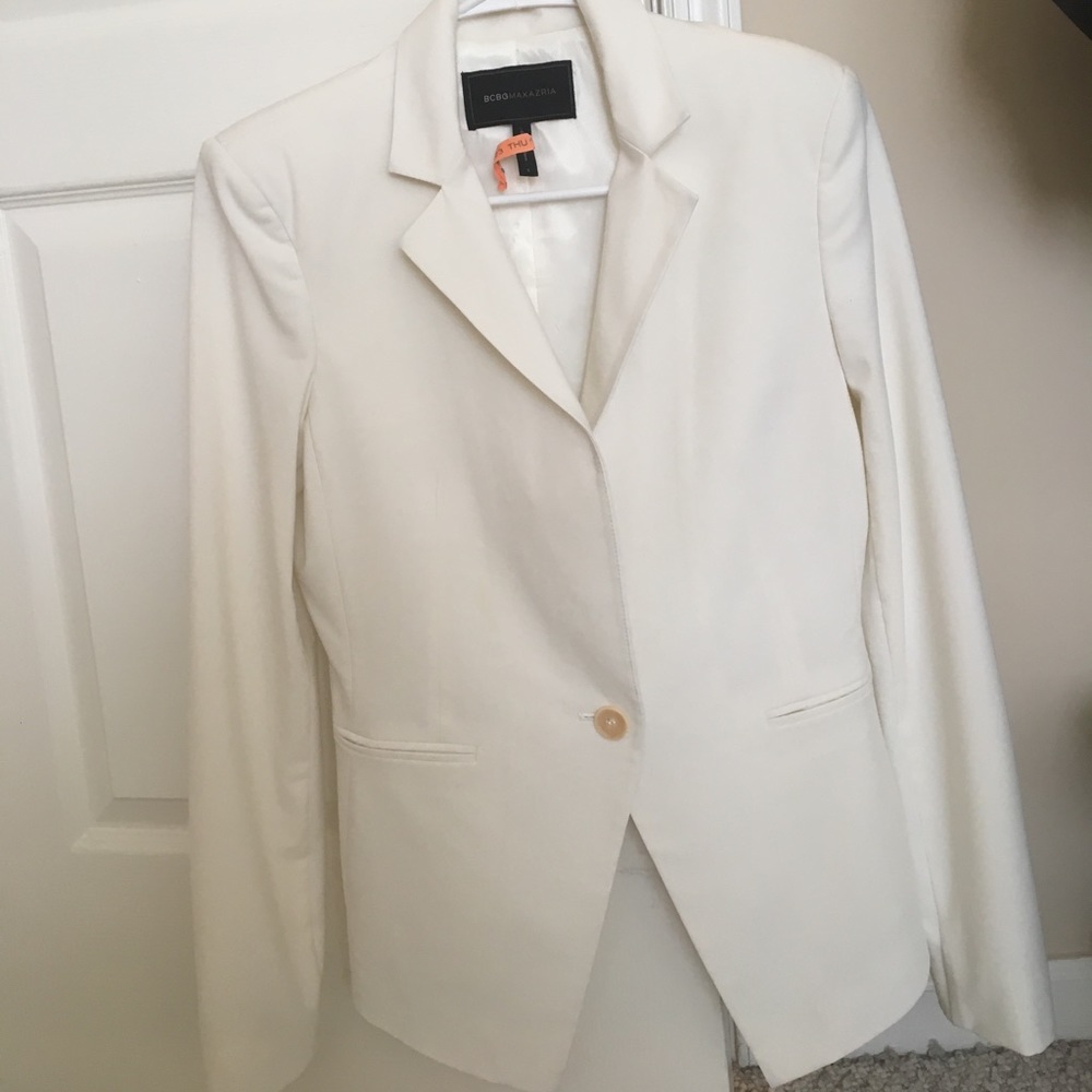 White blazer