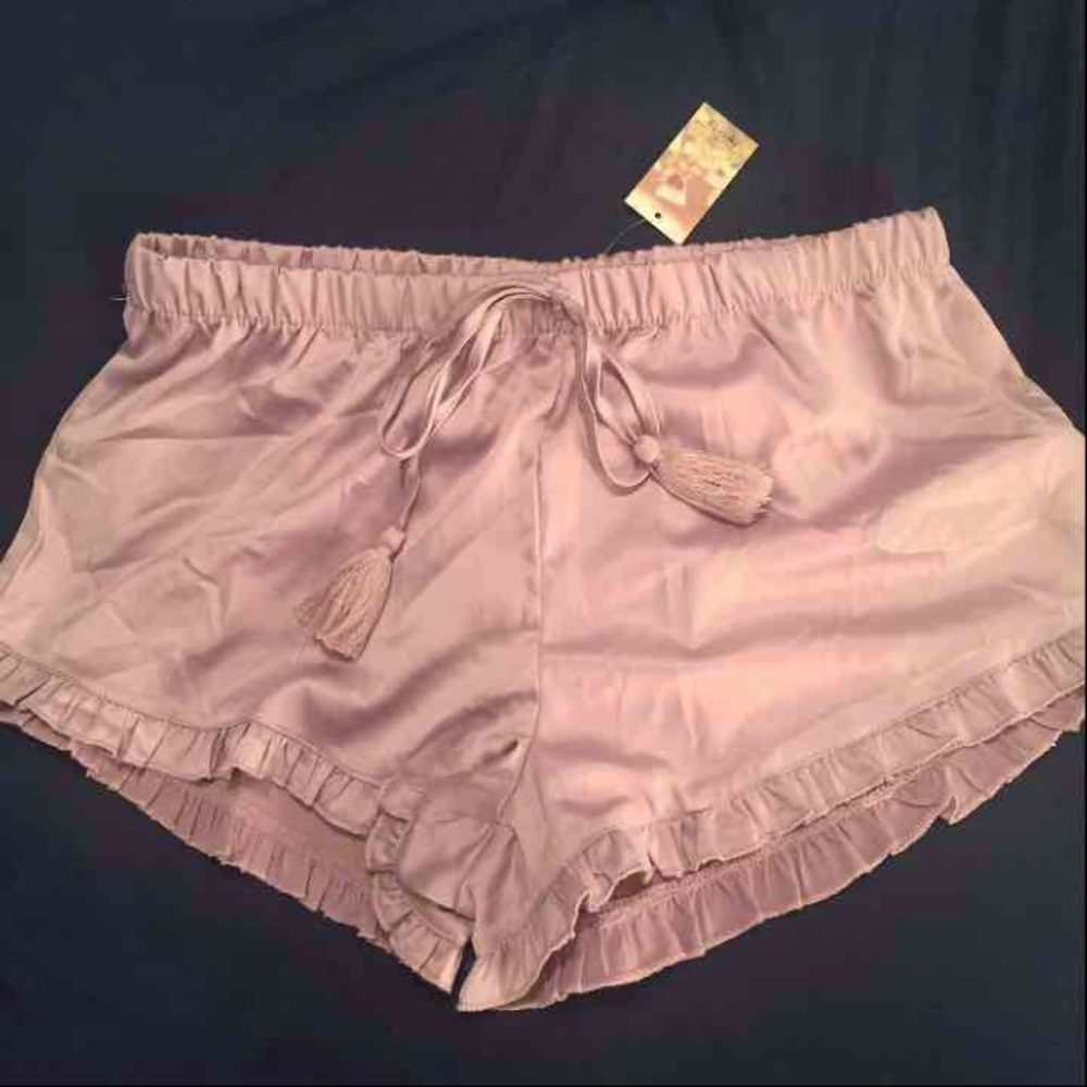 Satin shorts