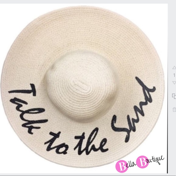 5⭐️RATED Talk to the Sand Floppy Sun Beach Hat main image 3